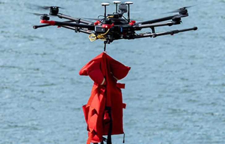 Drohnen übernehmen Rettungseinsätze
